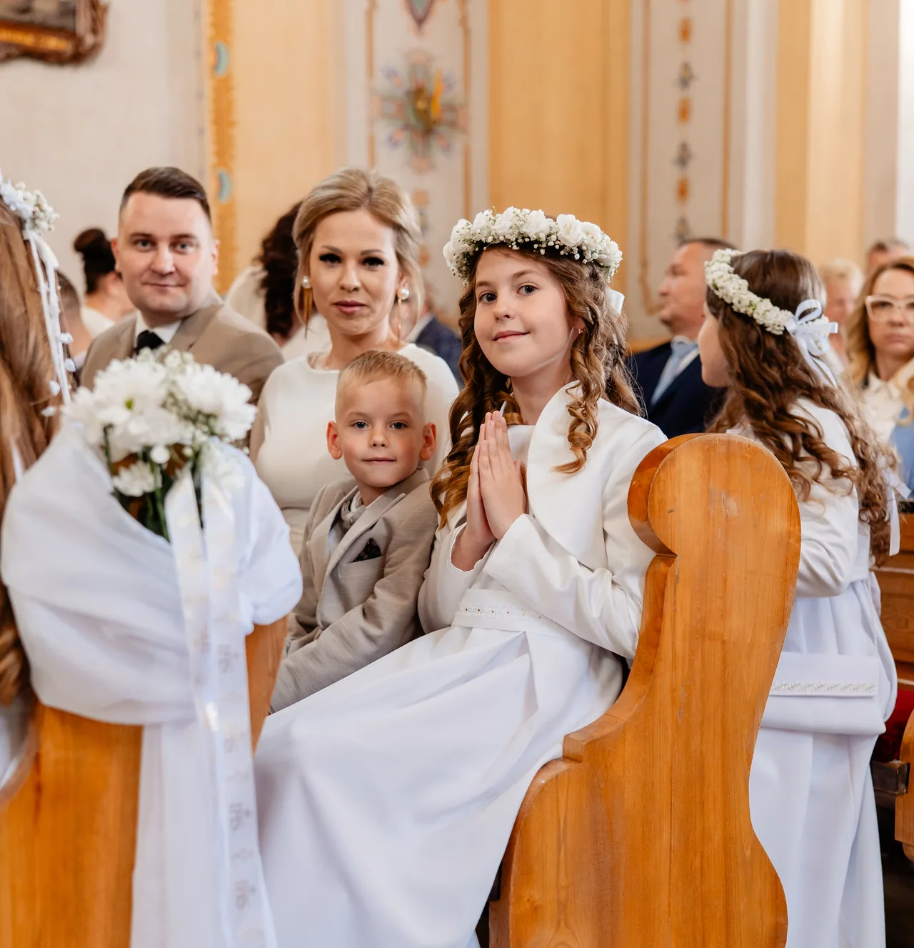Reportaż z pierwszej komunii świętej — fotograf Tobiasz Kaczmarczyk, Żuromin, zdjęcie 19